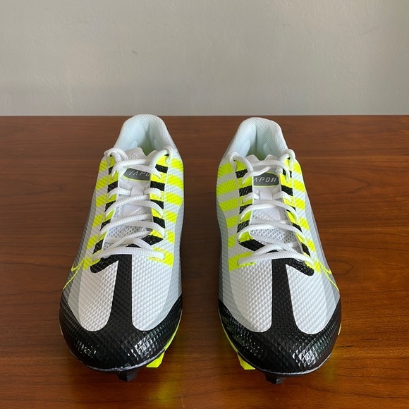 Nike Vapor Edge Speed 360 Neon Volt DQ5110-071 Football Cleats Men’s Size 10.5 - Picture 3 of 5